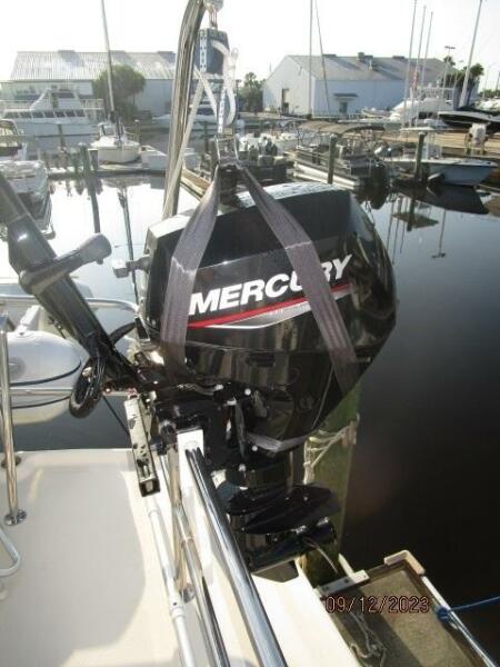 40' Mainship tender outboard