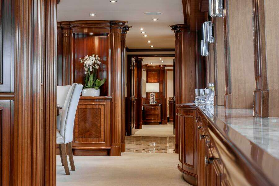 Looking Forward From Main Salon 