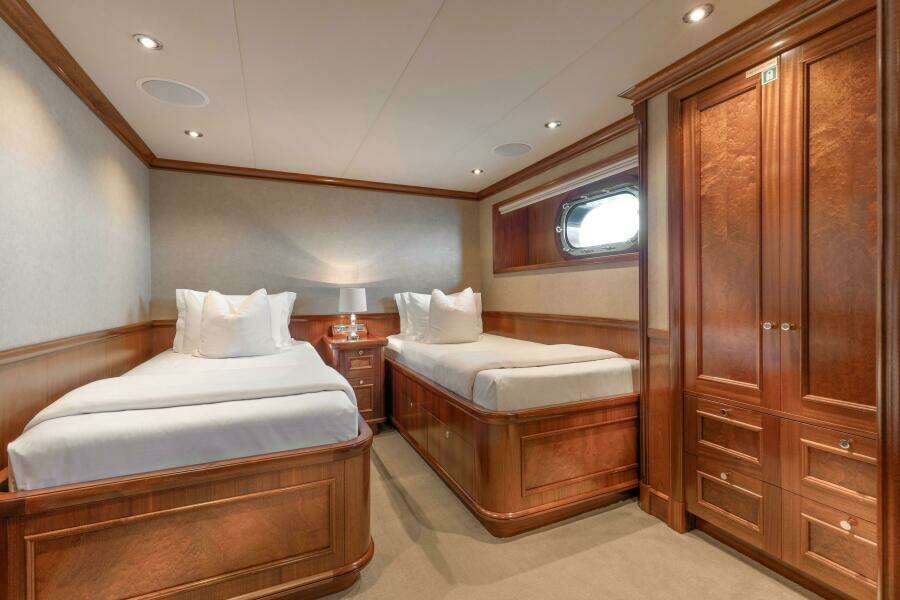 Twin Guest Stateroom Starboard Side Forward 