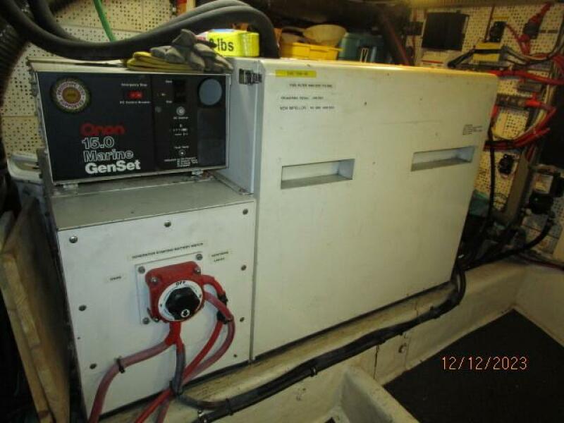 49' DeFever Onan generator soundbox