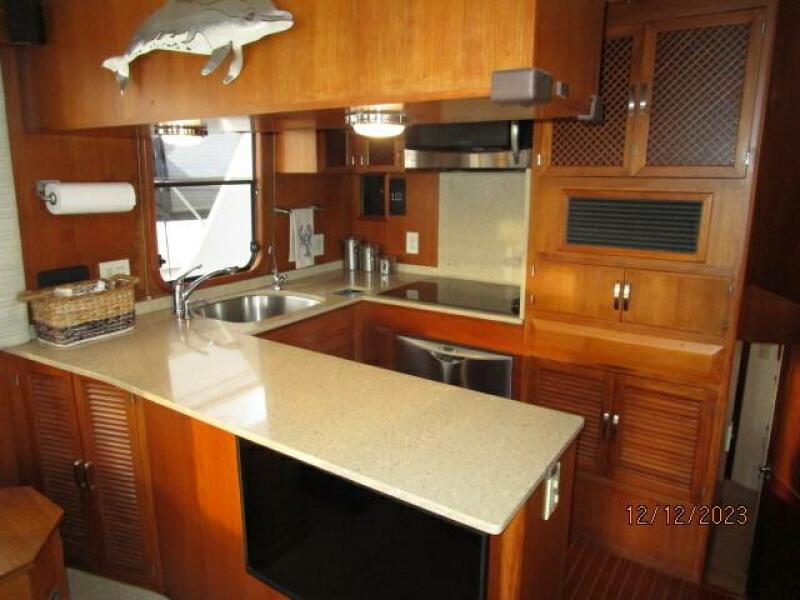 49' DeFever galley1