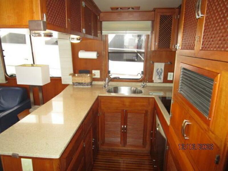 49' DeFever galley3