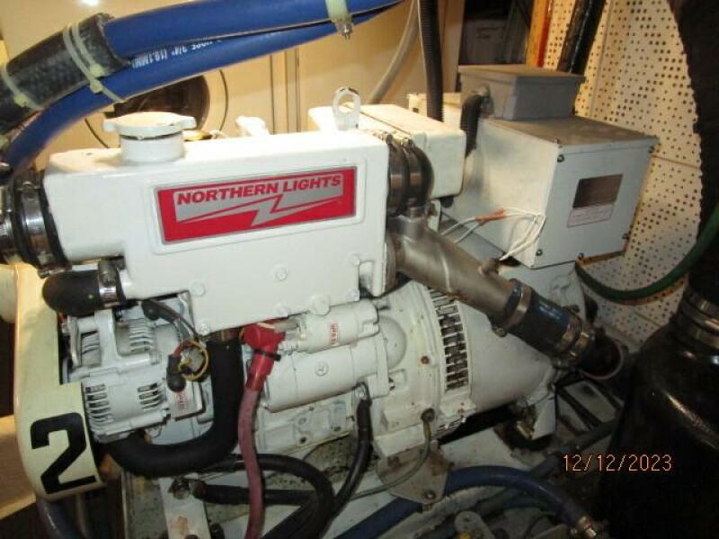 49' DeFever Northern Lights generator1