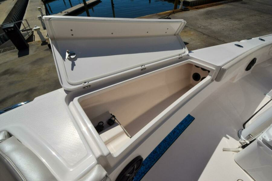 Starboard Bow Rod Storage