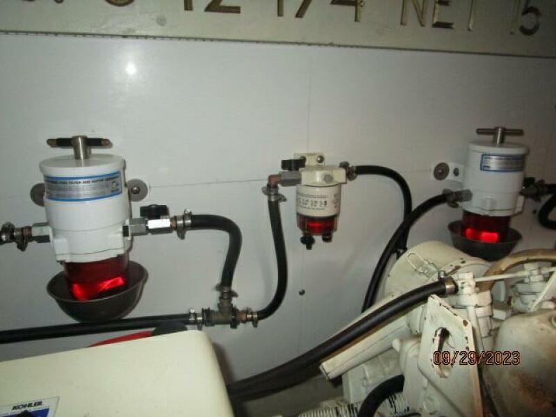 36' Grand Banks fuel filters
