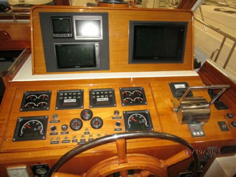 49' Grand Banks helm2