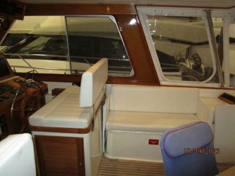 49' Grand Banks upper deck starboard