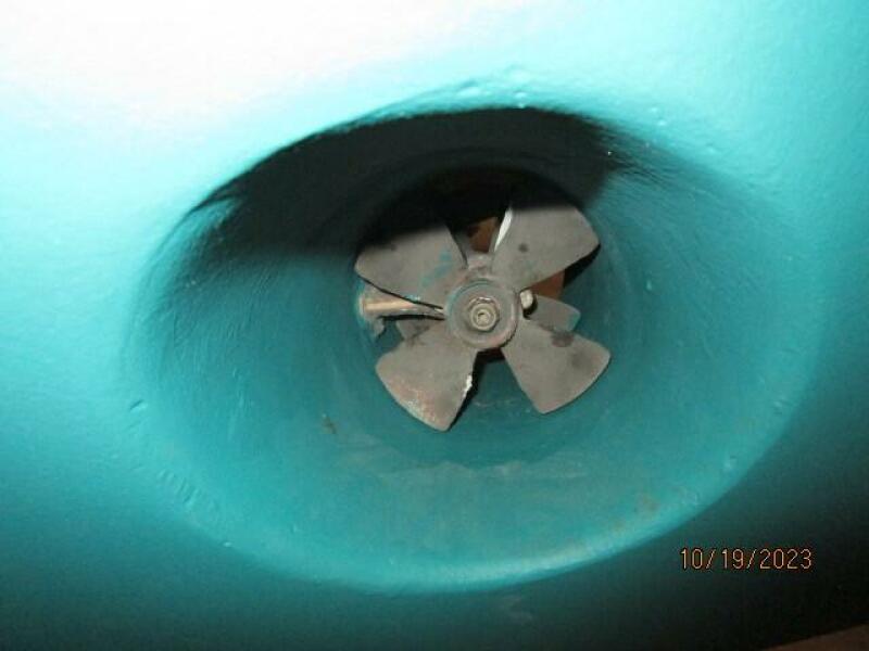 49' Grand Banks bowthruster starboard