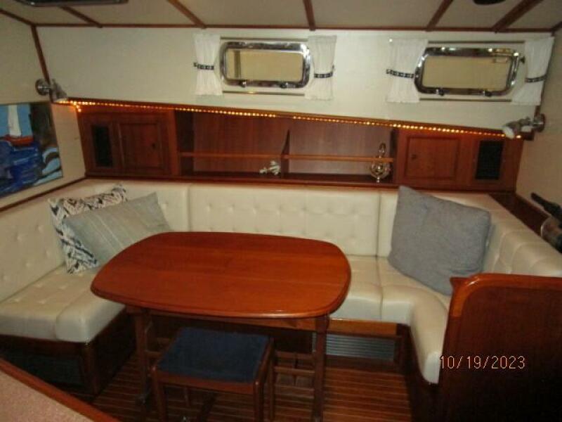 49' Grand Banks lower deck starboard