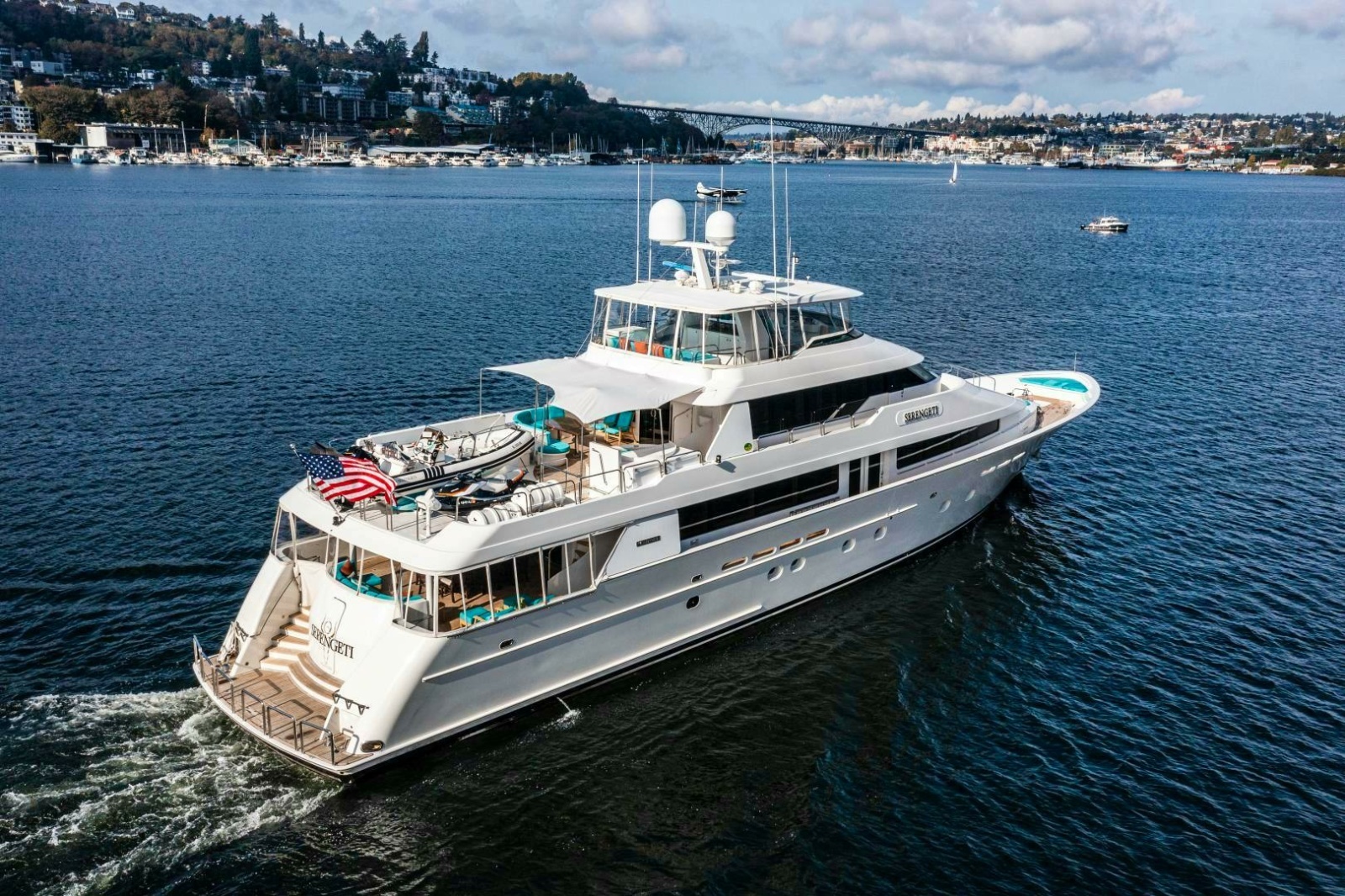 SERENGETI 130ft Westport Yacht For Sale