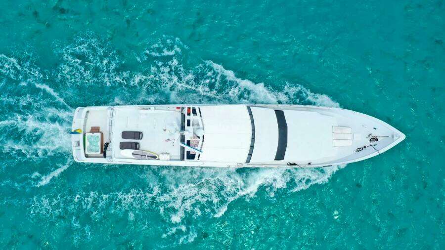 ISLAND TIME 110ft Broward Yacht For Sale