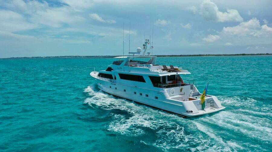 ISLAND TIME 110ft Broward Yacht For Sale