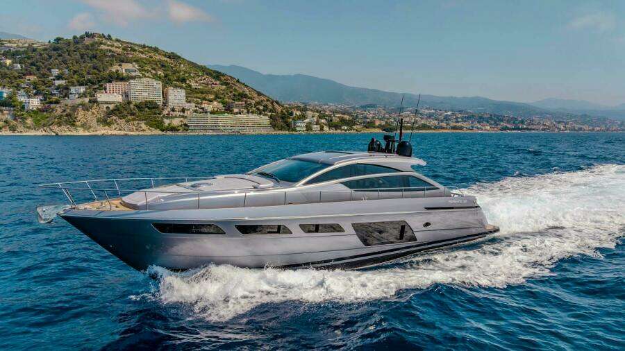 SILVER MISSILE 62ft Pershing Yacht For Sale