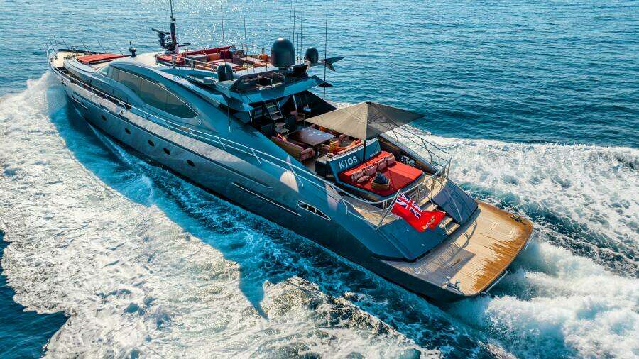 KJOS 124ft Palmer Johnson Yacht For Sale