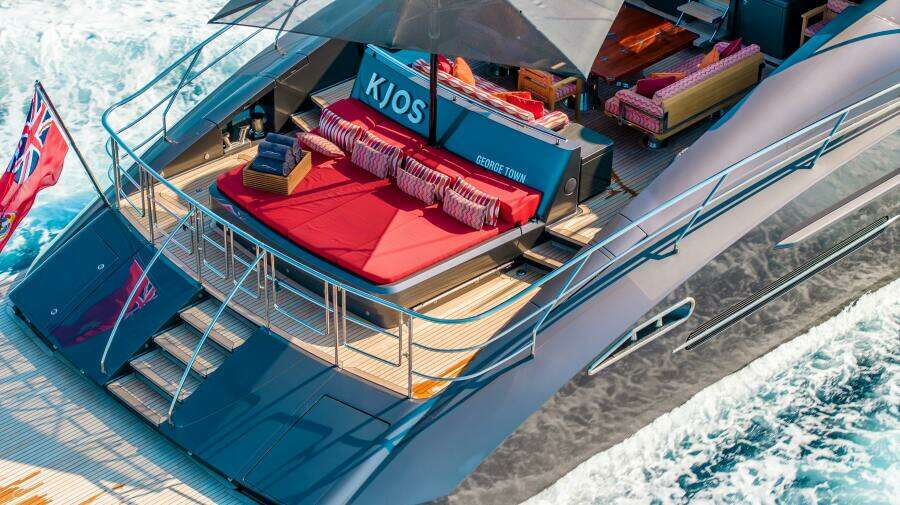 KJOS 124ft Palmer Johnson Yacht For Sale