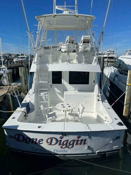 2001 Ronin 41 SF  DONE DIGGIN  Transom