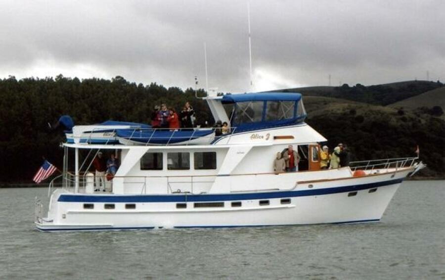 56' DeFever starboard profile2