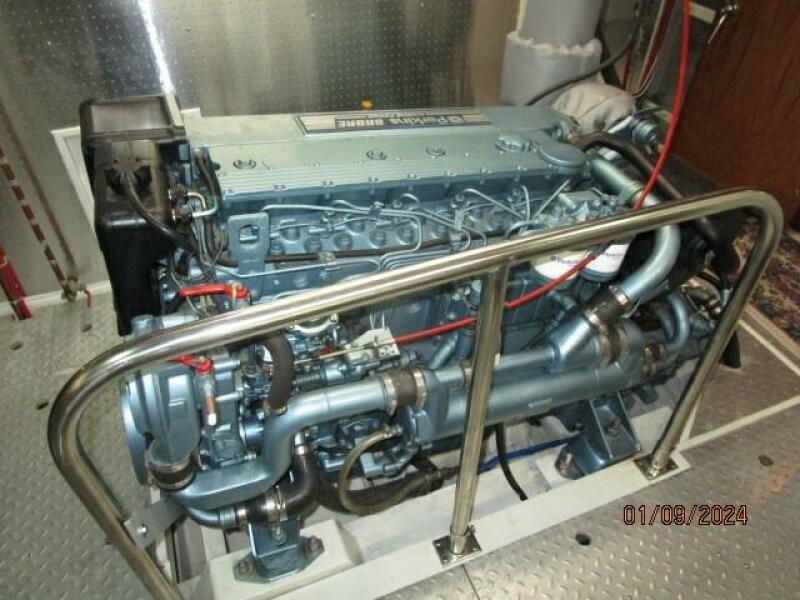 56' DeFever starboard main engine