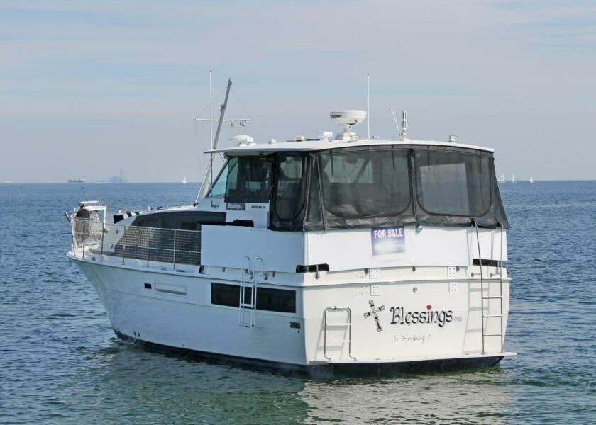 Stern Underway
