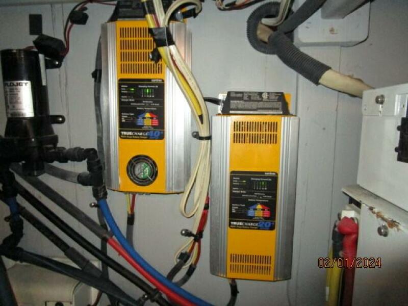 41' Meridian battery chargers