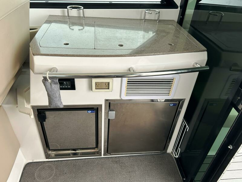 Helm Deck Entertainment Center, port side