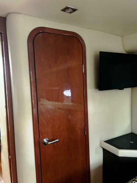 Master Stateroom Head entrance, port side