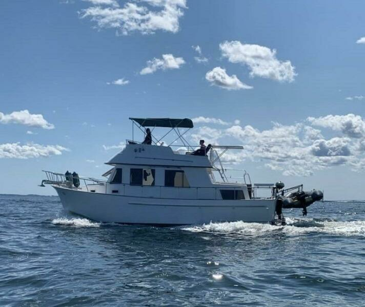 1987 Marine Trader Double Cabin Trawler