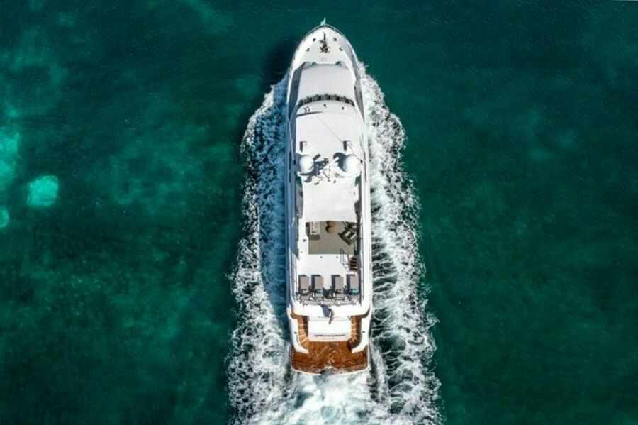 CLAIRE 100ft Hatteras Yacht For Sale