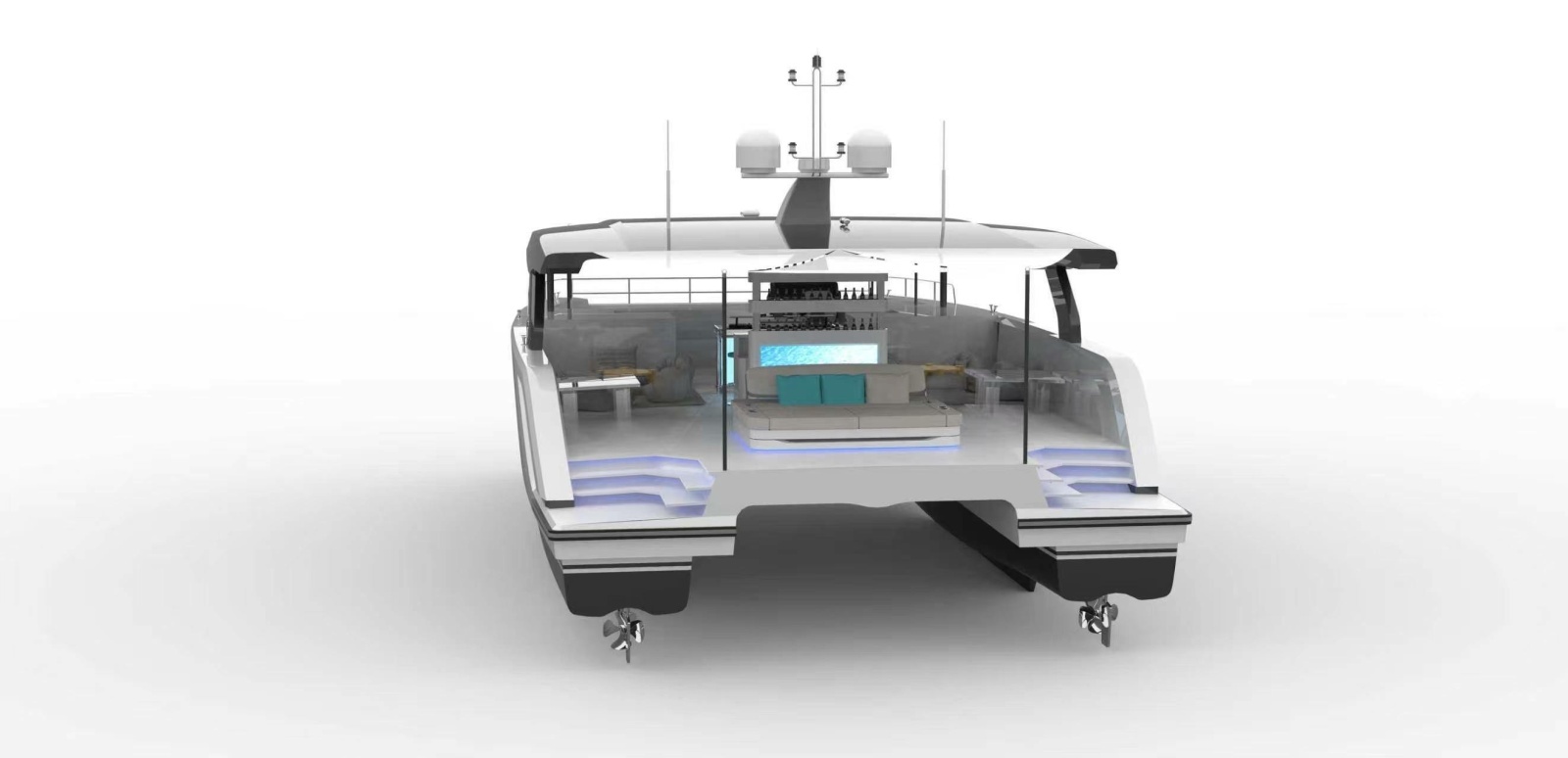 2027 Diamond Yachts P55 Power Catamaran
