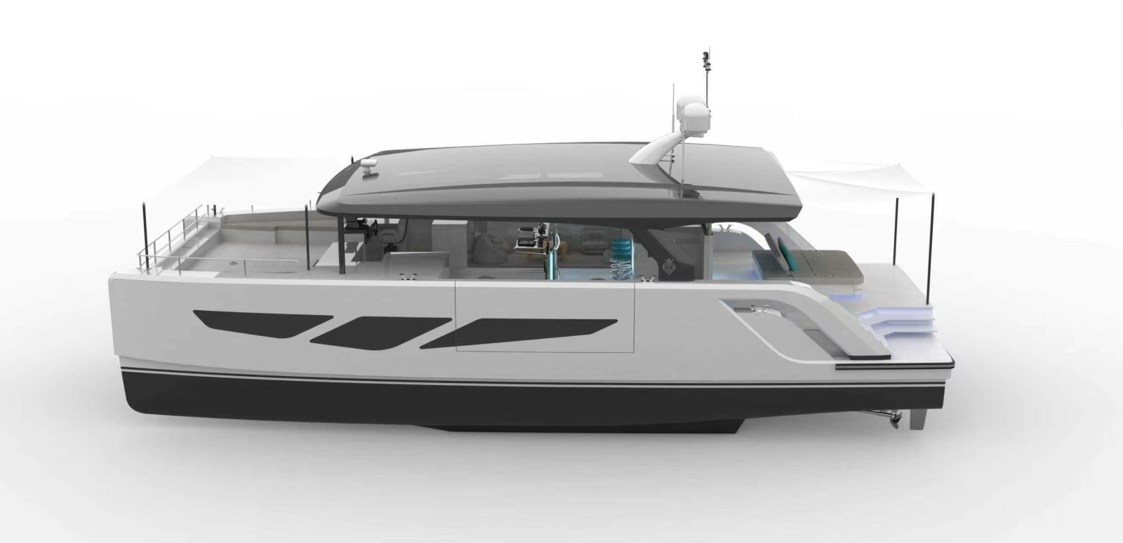 2027 Diamond Yachts P55 Power Catamaran