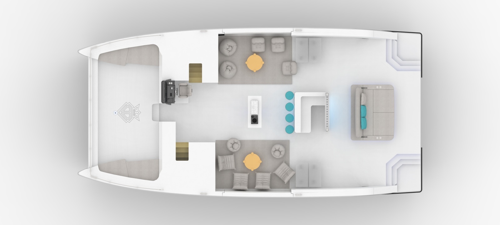 2027 Diamond Yachts P55 Power Catamaran