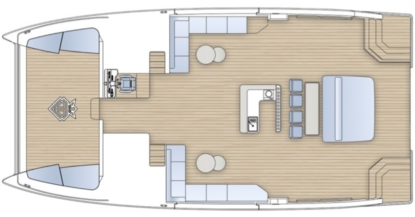 2027 Diamond Yachts P55 Power Catamaran
