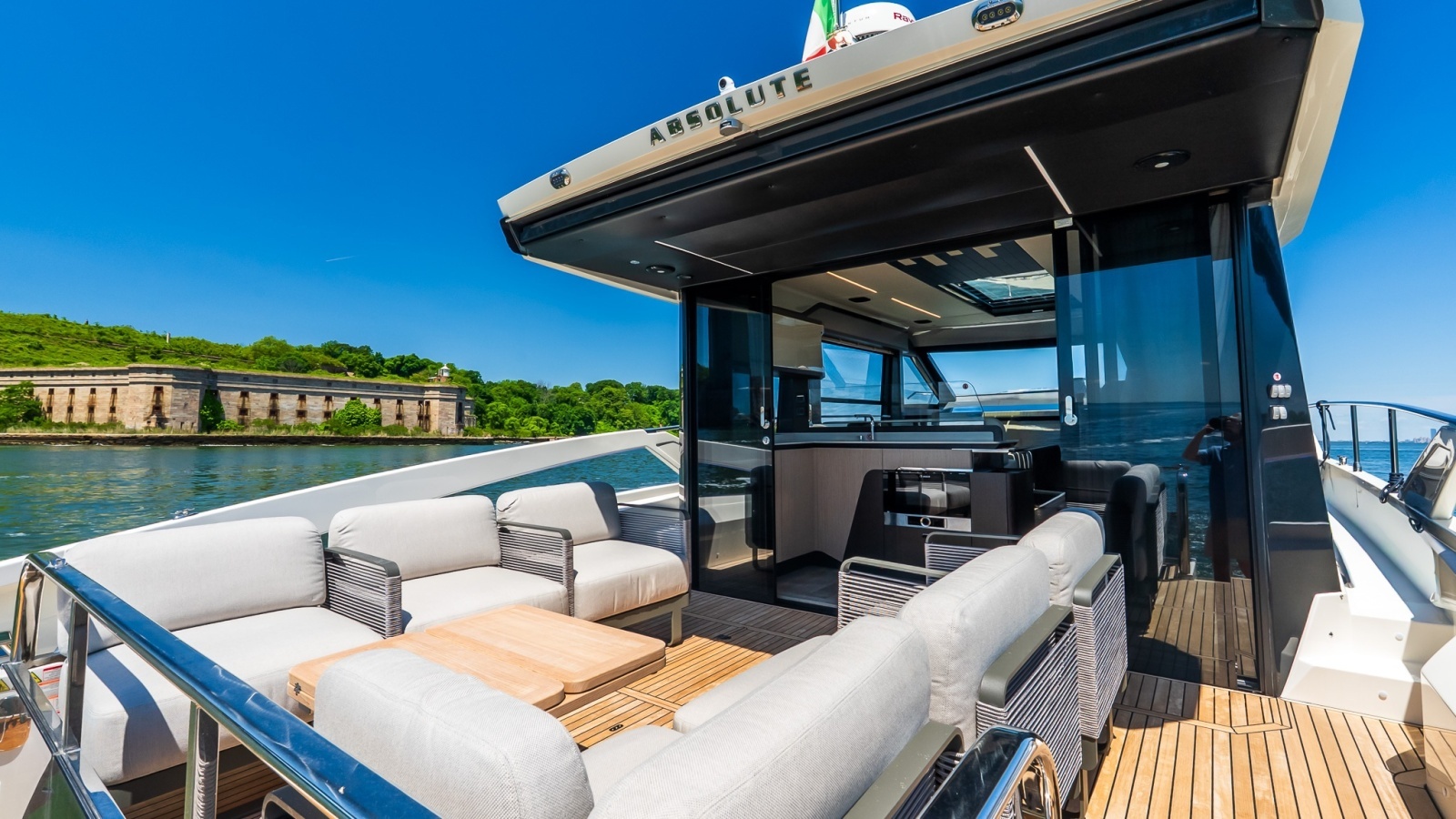 IN STOCK AVAILABLE NOW 48ft Absolute Yacht For Sale