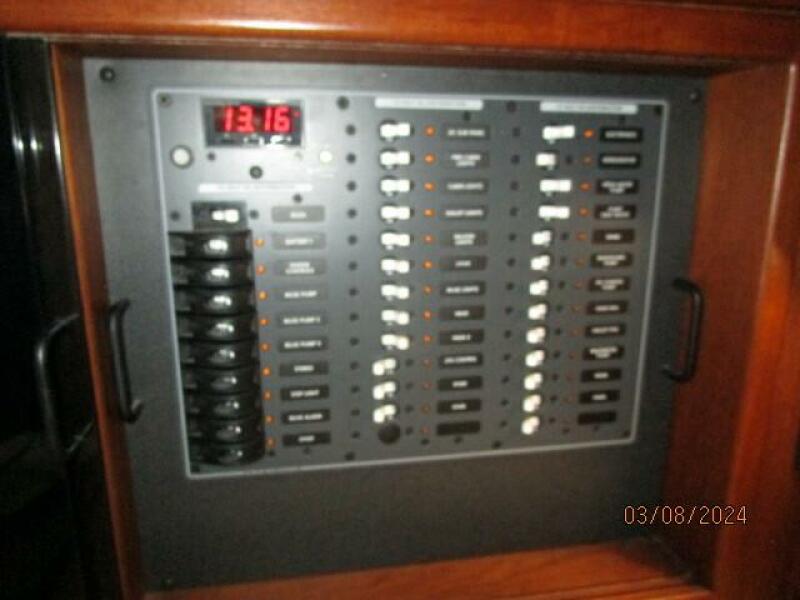 42' Nordic Tug electrical panel2