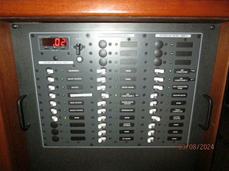 42' Nordic Tug electrical panel1