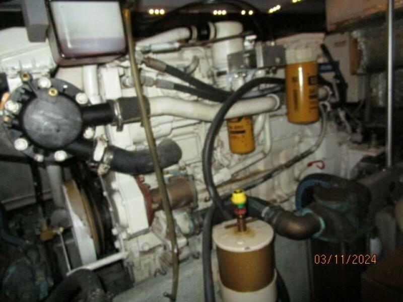 43' Mainship starboard main engine