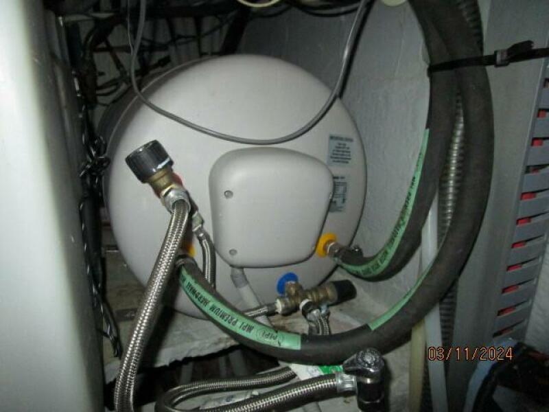 43' Mainship water heater