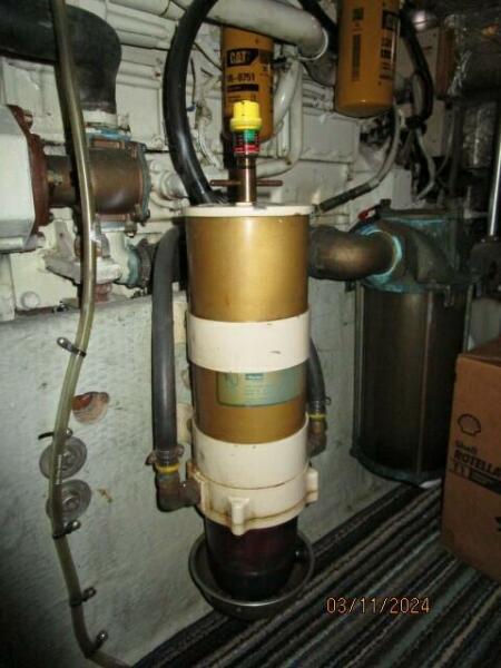 43' Mainship starboard Racor fuel filter