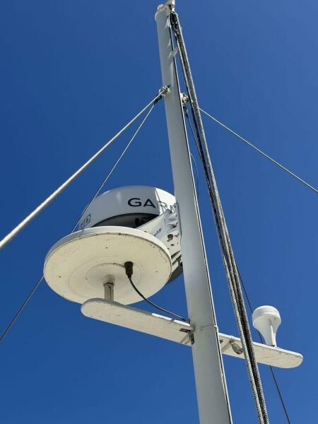 Gypsy removable radar mast 2