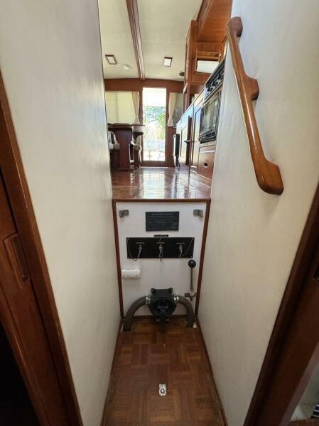 Gypsy access to bilge and plumbing