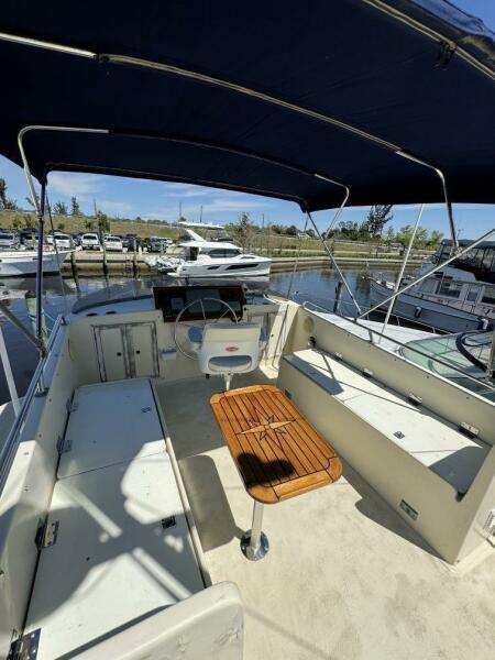 Gypsy bridge deck seating