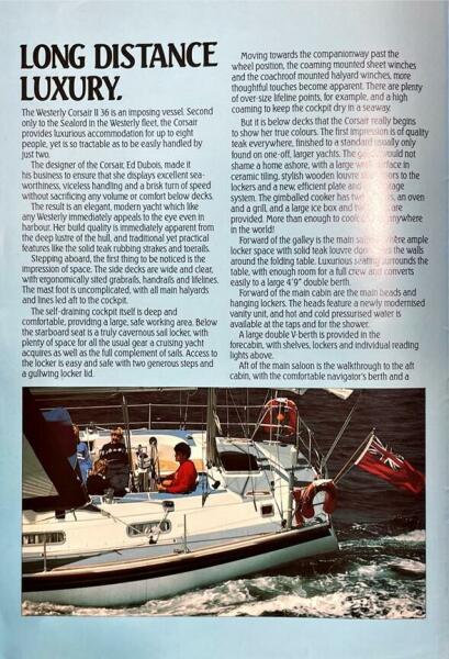 1987 Westerly