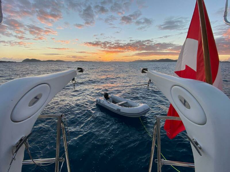 Davits and Rib