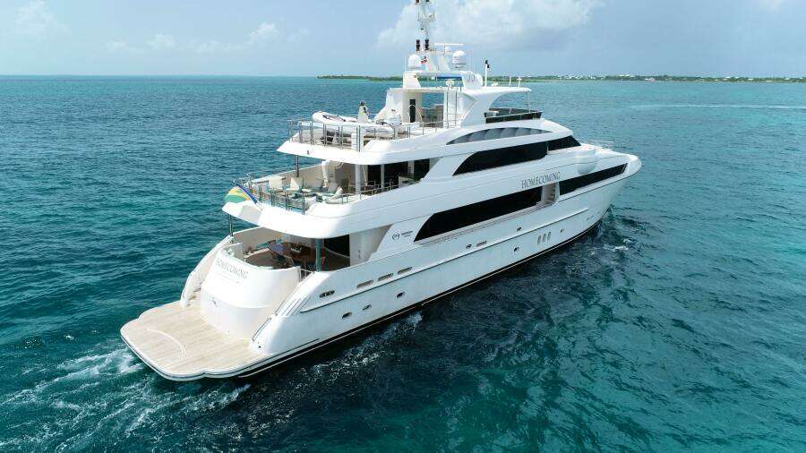 HOMECOMING 136ft Horizon Yacht For Sale