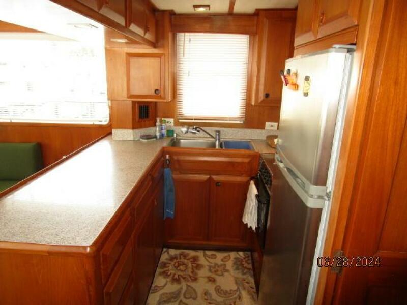 49' DeFever galley2