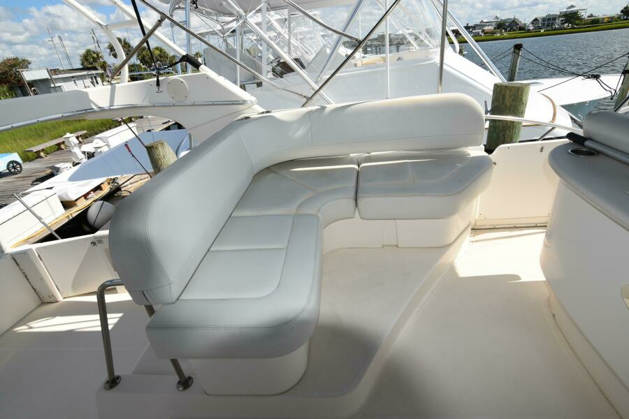 NAUTI  DOGZ 43ft Silverton Yacht For Sale