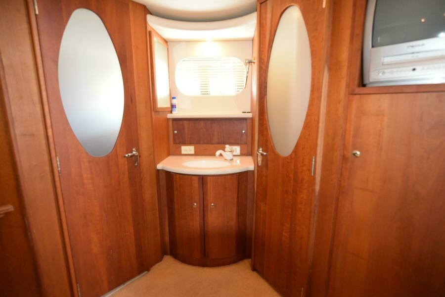 NAUTI  DOGZ 43ft Silverton Yacht For Sale