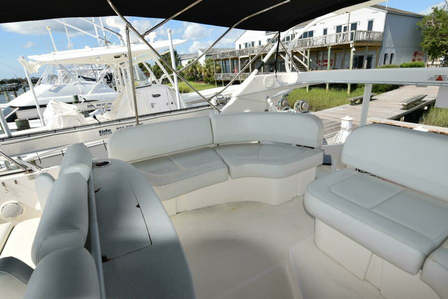 NAUTI  DOGZ 43ft Silverton Yacht For Sale