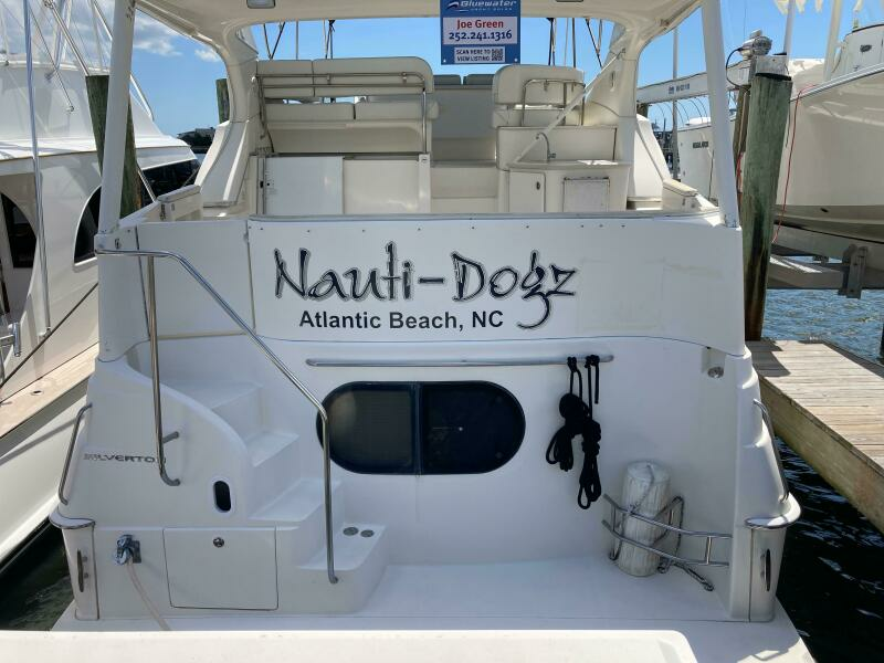 NAUTI  DOGZ 43ft Silverton Yacht For Sale
