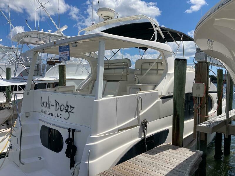 NAUTI  DOGZ 43ft Silverton Yacht For Sale
